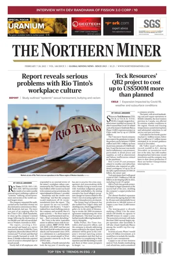 The Northern Miner Preview