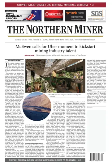 The Northern Miner Preview