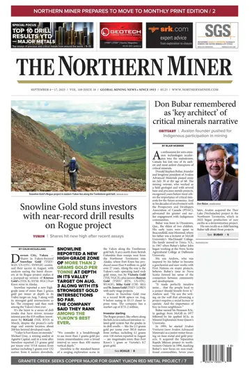 The Northern Miner Preview