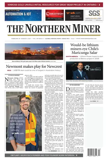 The Northern Miner Preview