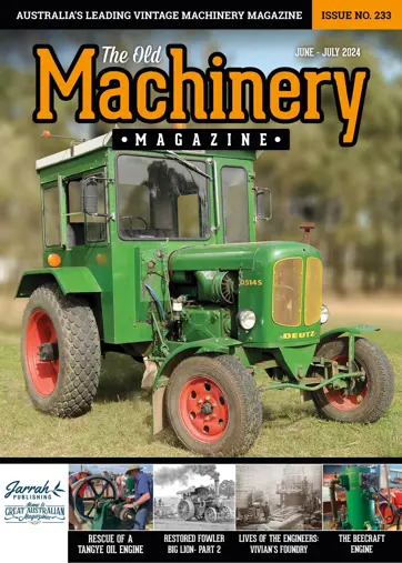 The Old Machinery Magazine Preview