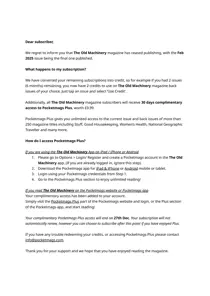 Important Notice 
                issue Important Notice