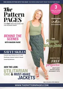 The Pattern Pages Sewing Magazine Issue 34
