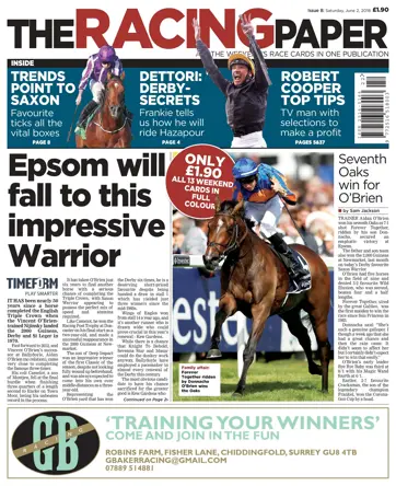 The Racing Paper Magazine - 1st June 2018 Retour à l'édition précédente