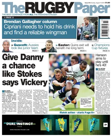 The Rugby Paper Preview