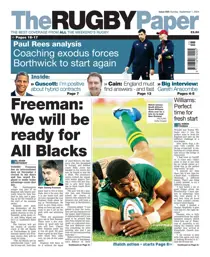 The Rugby Paper 1st September 2024