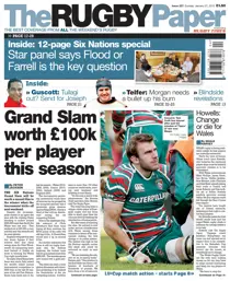 The Rugby Paper 
                issue 27th January 2013