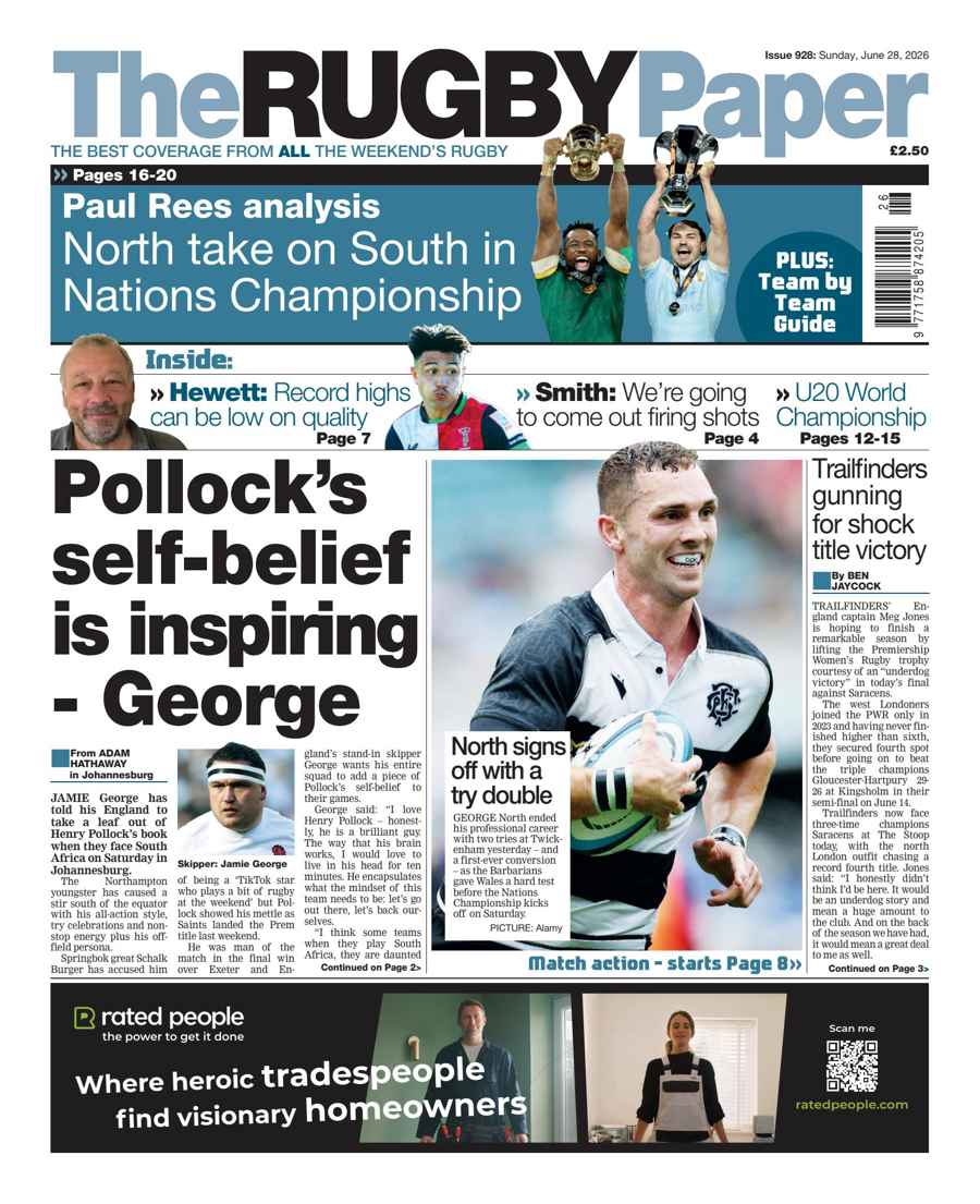 The Rugby Paper issue 28-Jun-2026