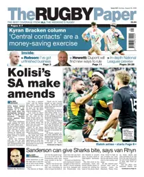 The Rugby Paper 
                issue 30-Aug-2026