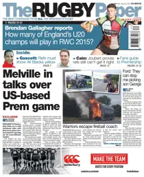 Sunday 25th August 2013 
                issue Sunday 25th August 2013