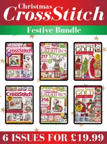 Christmas Cross Stitch Festive Bundle 
                issue Christmas Cross Stitch Festive Bundle