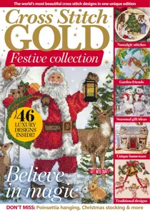 The World of Cross Stitching Cross Stitch Gold Festive Collection