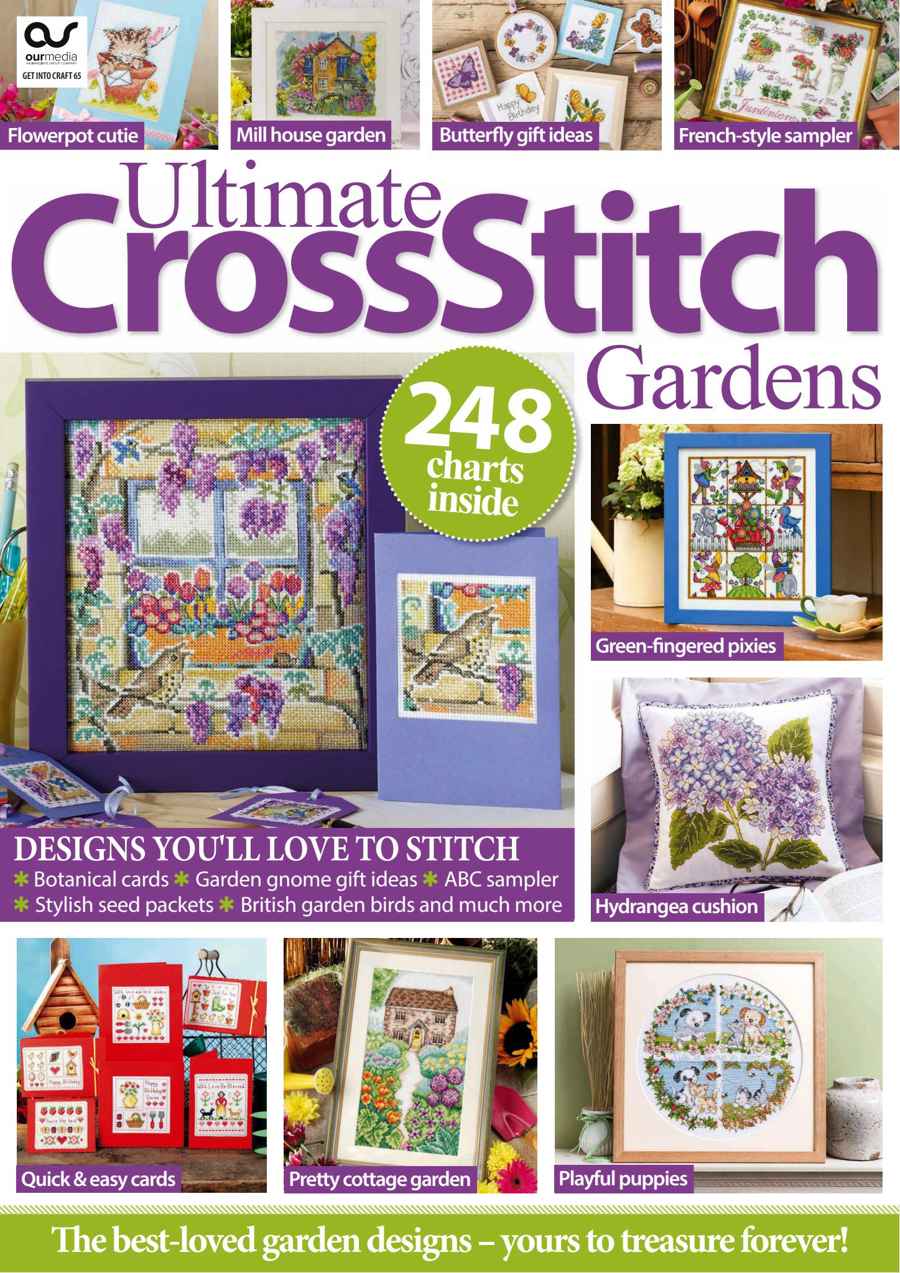 The World of Cross Stitching issue Ultimate Cross Stitch Gardens