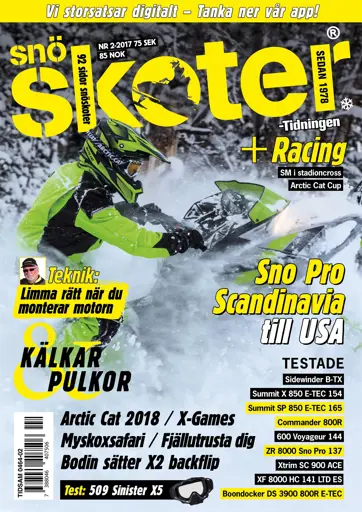 Tidningen Snöskoter Preview