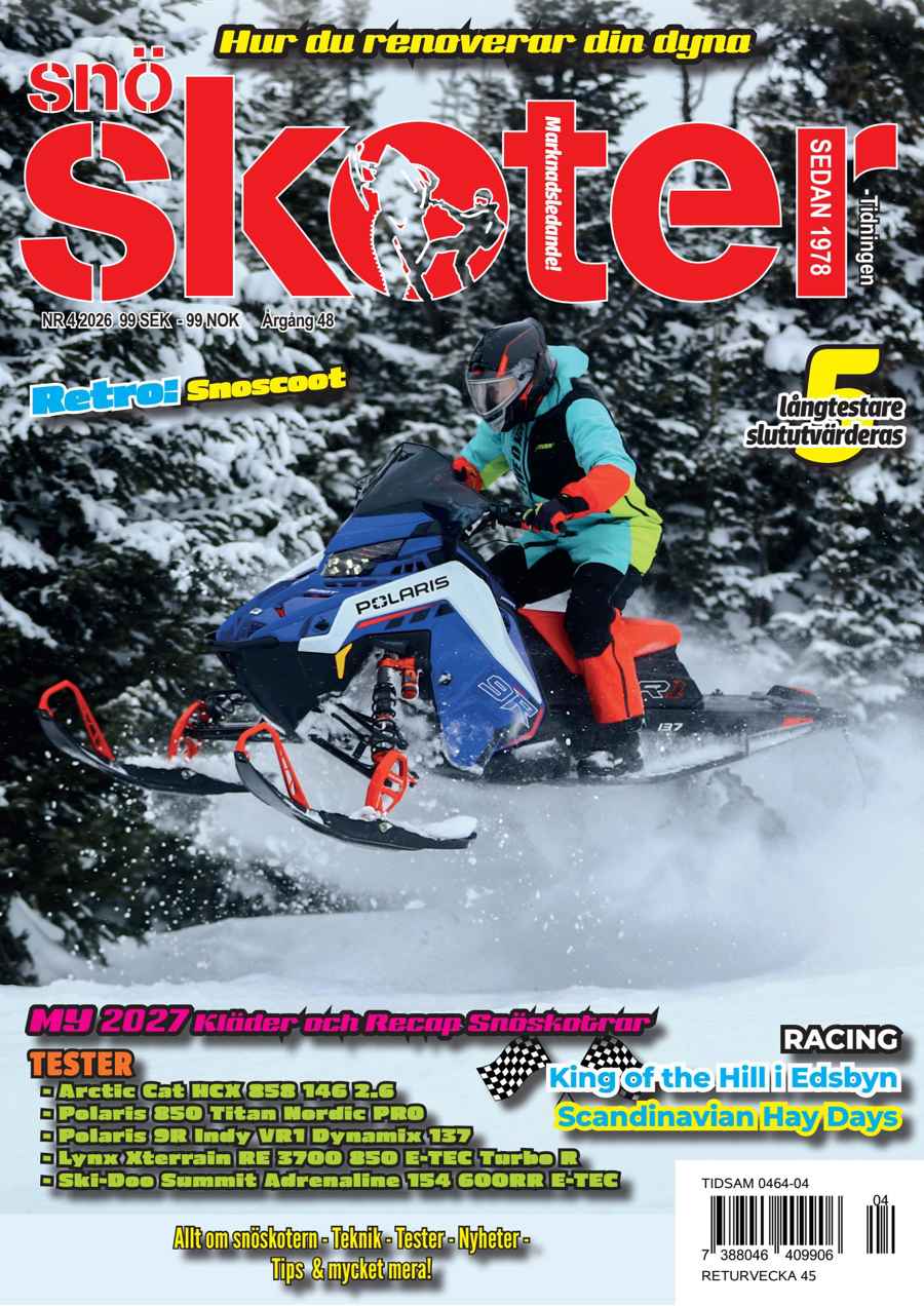 Tidningen Snöskoter issue 4-2026