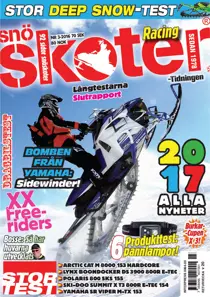Tidningen Snöskoter 
                issue 3-2016