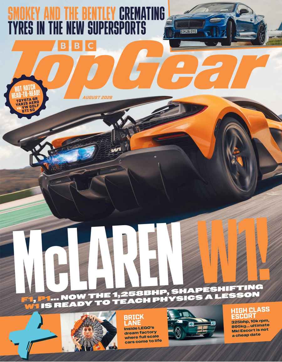 BBC Top Gear Magazine issue Aug-26
