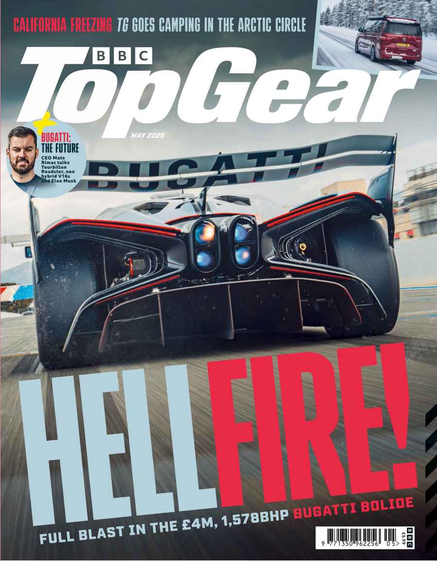 BBC Top Gear Magazine issue May 2025