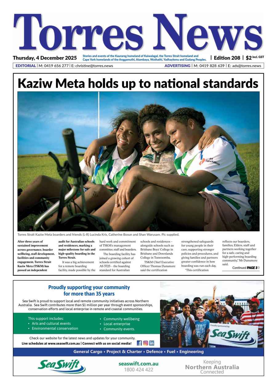 Torres News issue Edition 208