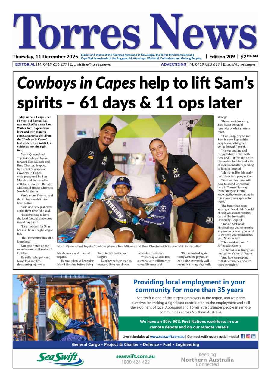 Torres News issue Edition 209