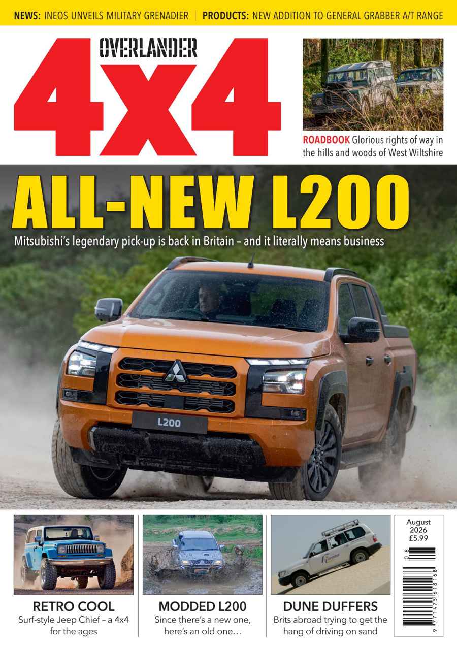 Overlander 4X4 issue August 2026