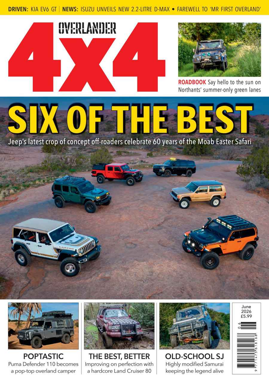Overlander 4X4 issue June 2026