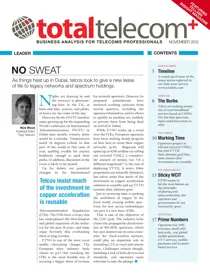 November 2012 
                issue November 2012