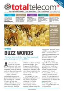 Total Telecom+ November 2013 
                issue Total Telecom+ November 2013