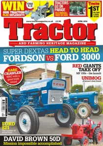 April 2016 Fordson VS Ford 3000 
                issue April 2016 Fordson VS Ford 3000