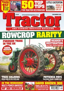 December 2016 = Rowcrop Rarity  
                issue December 2016 = Rowcrop Rarity 