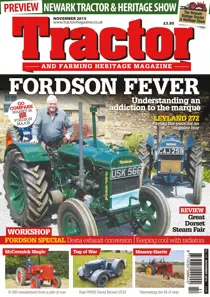 November 2015 Fordson Fever 
                issue November 2015 Fordson Fever