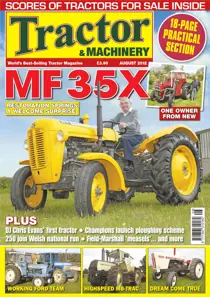 Tractor & Machinery August 2012 
                issue Tractor & Machinery August 2012