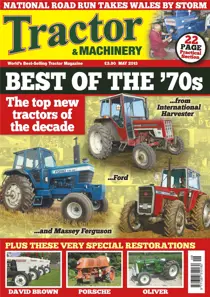 Tractor & Machinery May 2013 
                issue Tractor & Machinery May 2013