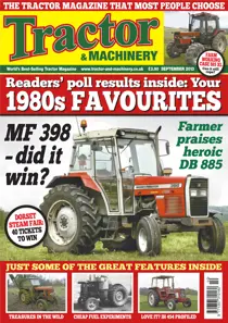 Tractor & Machinery Sep 2013 
                issue Tractor & Machinery Sep 2013