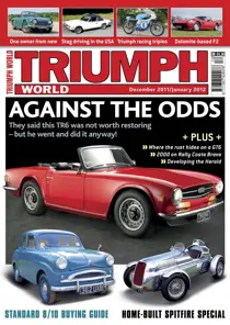 Triumph World Dec - Jan 2012 
                issue Triumph World Dec - Jan 2012