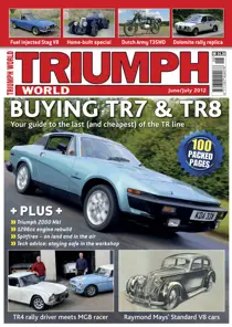 Triumph World June - July 2012 
                issue Triumph World June - July 2012