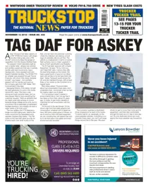 13th November 2018 
                issue 13th November 2018