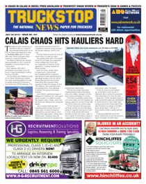 No. 347 Calais chaos hits hauliers hard. 
                issue No. 347 Calais chaos hits hauliers hard.