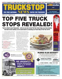No.321 Top Five Truck Stops Revealed! 
                issue No.321 Top Five Truck Stops Revealed!
