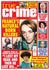 True Crime December 2020 
                issue True Crime December 2020