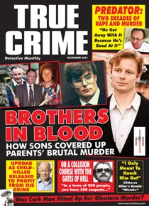 True Crime December 2021 
                issue True Crime December 2021