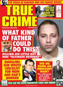True Crime December 2022 
                issue True Crime December 2022