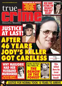 True Crime March 2021 
                issue True Crime March 2021
