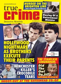 True Crime October 2018 
                issue True Crime October 2018