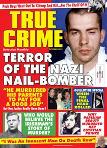 True Crime October 2021 
                issue True Crime October 2021