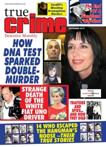 True Crime September 2019 
                issue True Crime September 2019