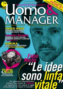 Uomo&Manager Aprile 
                issue Uomo&Manager Aprile