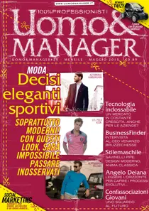 Uomo&Manager Maggio2015 
                issue Uomo&Manager Maggio2015