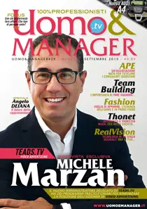Uomo&Manager Settembre2015 
                issue Uomo&Manager Settembre2015