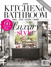 Utopia Kitchen & Bathroom Magazine October 
                issue Utopia Kitchen & Bathroom Magazine October